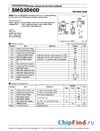 Datasheet SMG3D60D производства SanRex