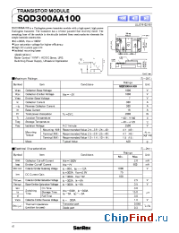 Datasheet SQD300AA100 manufacturer SanRex