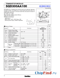 Datasheet SQD300AA120 manufacturer SanRex