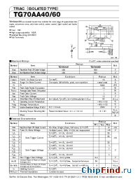 Datasheet TG70AA40 производства SanRex