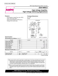 Datasheet 2SA1968LS manufacturer Sanyo