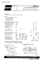 Datasheet 2SB1140 manufacturer Sanyo