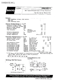 Datasheet 2SC3277 manufacturer Sanyo