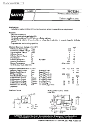 Datasheet 2SC3294 производства Sanyo