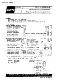 Datasheet 2SC3649 производства Sanyo