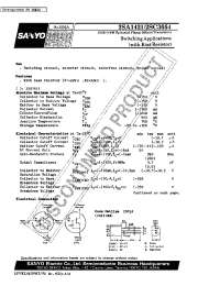 Datasheet 2SC3654 manufacturer Sanyo