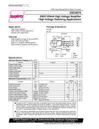 Datasheet 2SC3675 manufacturer Sanyo