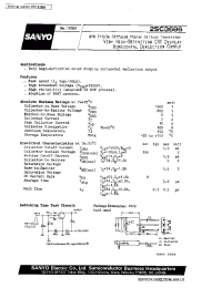 Datasheet 2SC3686 manufacturer Sanyo
