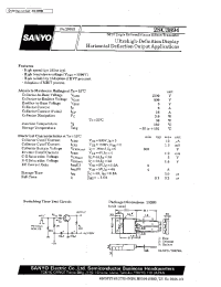Datasheet 2SC3894 manufacturer Sanyo