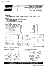 Datasheet 2SC3915 manufacturer Sanyo