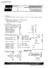 Datasheet 2SC3919 manufacturer Sanyo