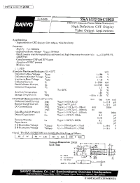 Datasheet 2SC3952 manufacturer Sanyo