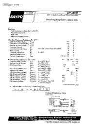 Datasheet 2SC3988 manufacturer Sanyo