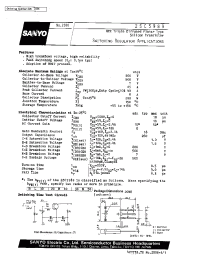 Datasheet 2SC3989 manufacturer Sanyo