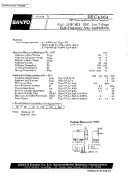 Datasheet 2SC4364 manufacturer Sanyo