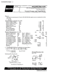Datasheet 2SC4446 производства Sanyo