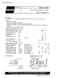 Datasheet 2SC4547 manufacturer Sanyo