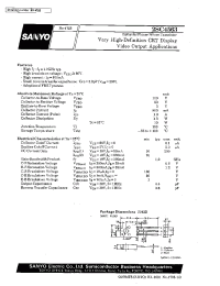 Datasheet 2SC4563 производства Sanyo
