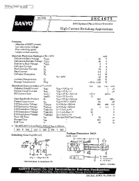 Datasheet 2SC4675 производства Sanyo