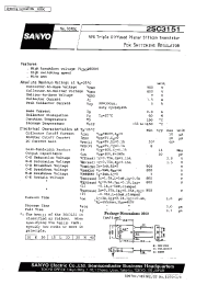 Datasheet 2SC4836 manufacturer Sanyo