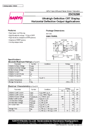 Datasheet 2SC5298 производства Sanyo