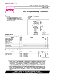Datasheet 2SC5388 manufacturer Sanyo