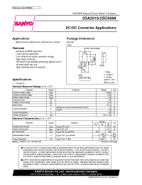 Datasheet 2SC5568 manufacturer Sanyo