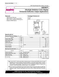 Datasheet 2SC5577 manufacturer Sanyo