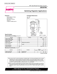 Datasheet 2SC5764 manufacturer Sanyo