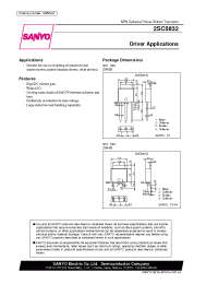 Datasheet 2SC5832 manufacturer Sanyo