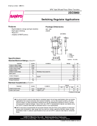 Datasheet 2SC5960 производства Sanyo