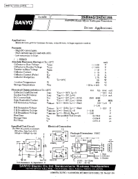 Datasheet 2SD1195 производства Sanyo