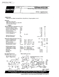 Datasheet 2SD1196 manufacturer Sanyo