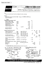 Datasheet 2SD1235 manufacturer Sanyo