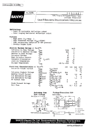 Datasheet 2SD1881 manufacturer Sanyo