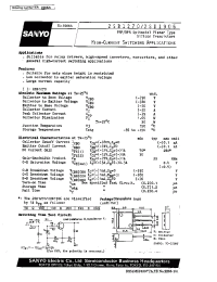 Datasheet 2SD1906 manufacturer Sanyo
