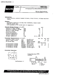 Datasheet 2SD1981 manufacturer Sanyo