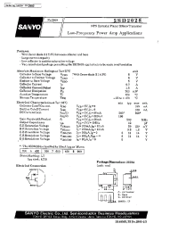 Datasheet 2SD2028 manufacturer Sanyo