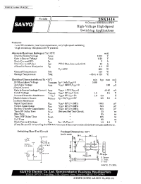 Datasheet 2SK1414 manufacturer Sanyo