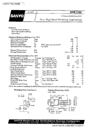 Datasheet 2SK1456 manufacturer Sanyo