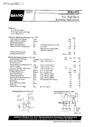 Datasheet 2SK1474 manufacturer Sanyo
