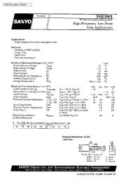 Datasheet 2SK1961 manufacturer Sanyo