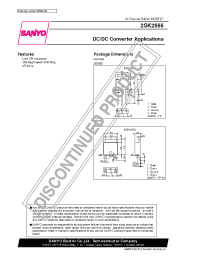 Datasheet 2SK2555 производства Sanyo