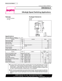 Datasheet 2SK2624LS manufacturer Sanyo