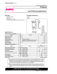 Datasheet 2SK2977 manufacturer Sanyo