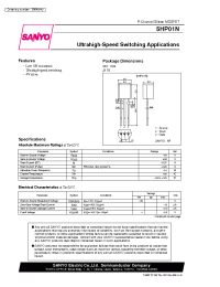 Datasheet 5HP01N manufacturer Sanyo