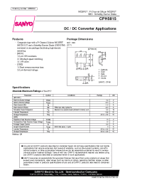 Datasheet CPH5815 производства Sanyo