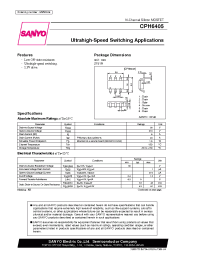 Datasheet CPH6405 производства Sanyo