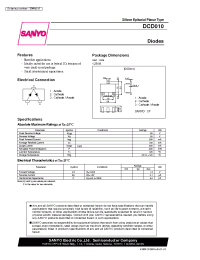 Datasheet DCD010 manufacturer Sanyo