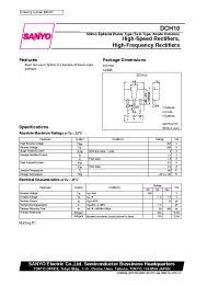 Datasheet DFD05T manufacturer Sanyo